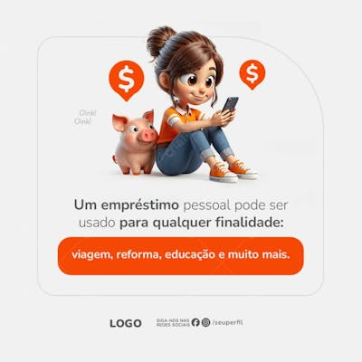 Social Media Empréstimo Consignado Crédito 17