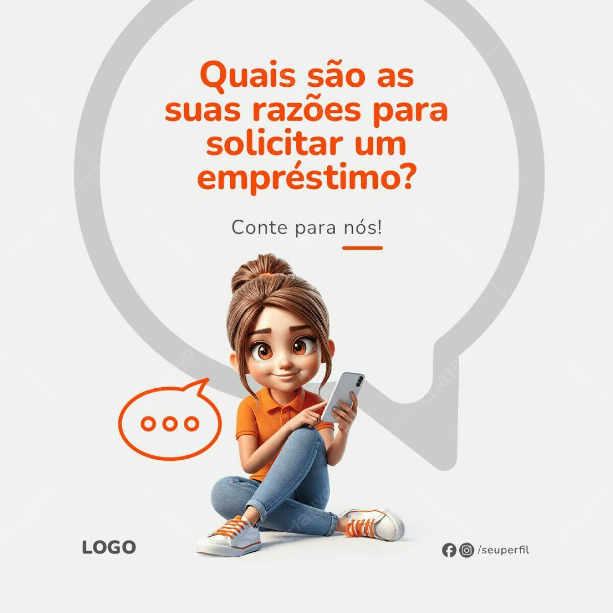 Postagem Redes Sociais Empréstimo PSD Editável