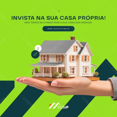 Social media invista na sua casa própria!