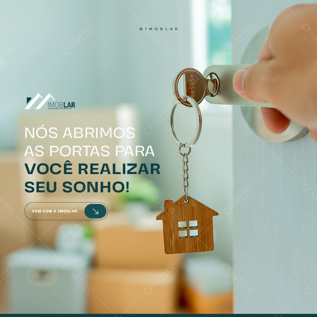 Postagem Imóveis para Redes Sociais PSD Editável