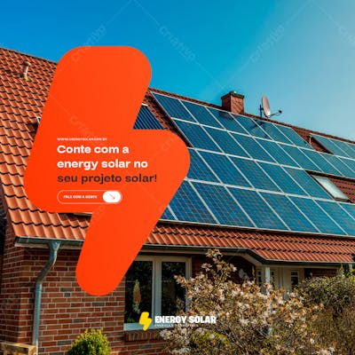 Social Media Conte Com A Energia Solar No Seu Projeto Solar