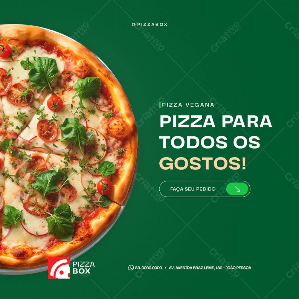 Social Media Pizza Para Todos Os Gostos!