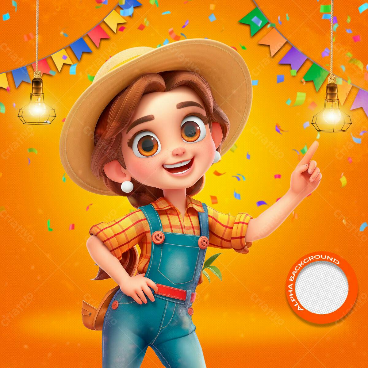 Festa Junina PSD Editável