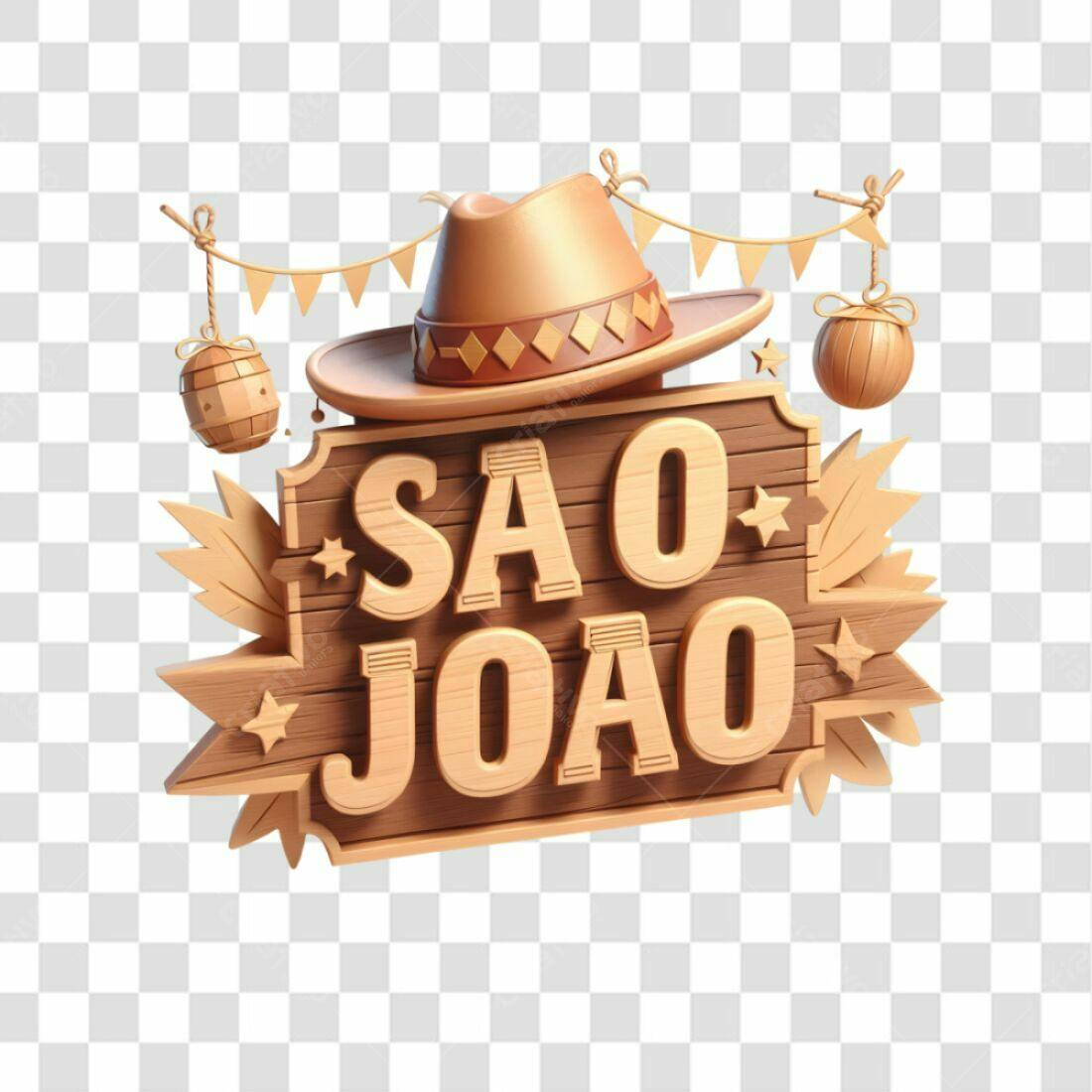 Icone Festa Junina São João PNG com fundo transparente