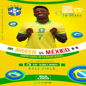 Amistoso seleção brasileira brasil x méxico