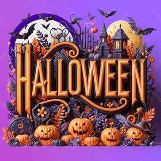 Selo halloween png