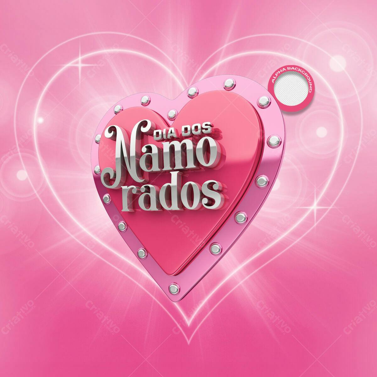 Flyer Dia dos Namorados PSD Editável