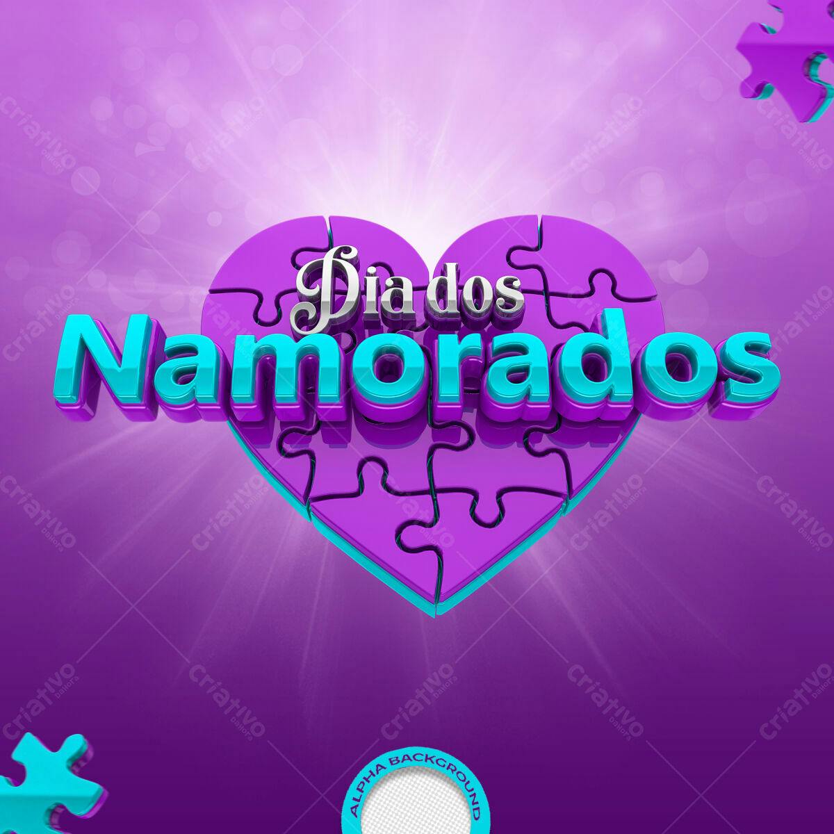 Imagem Dia dos Namorados PSD Editável