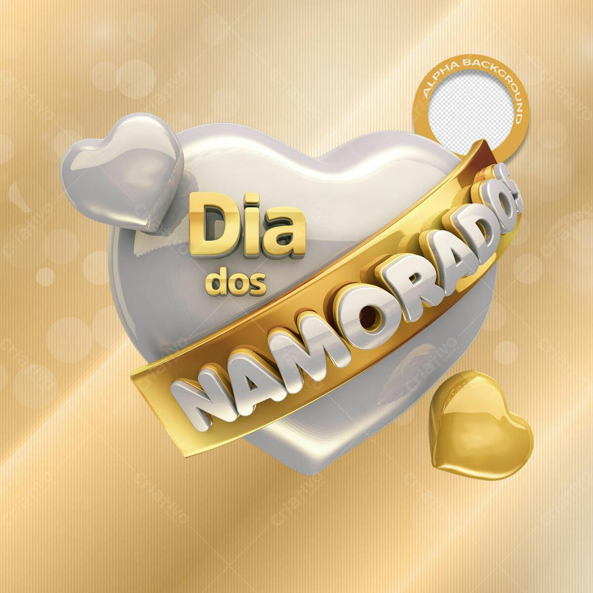 Postagem Dia dos Namorados PSD Editável