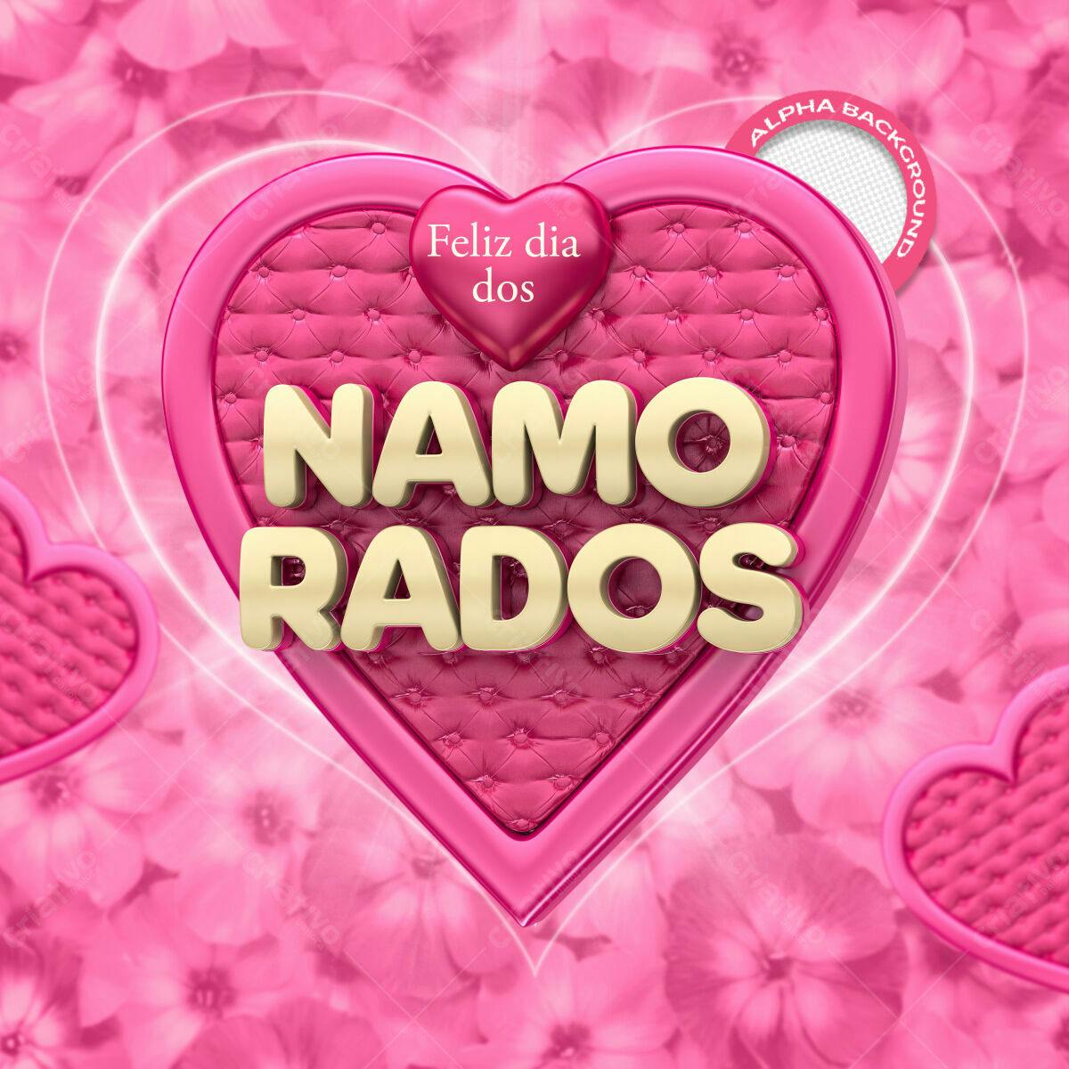 Postagem Dia dos Namorados PSD Editável