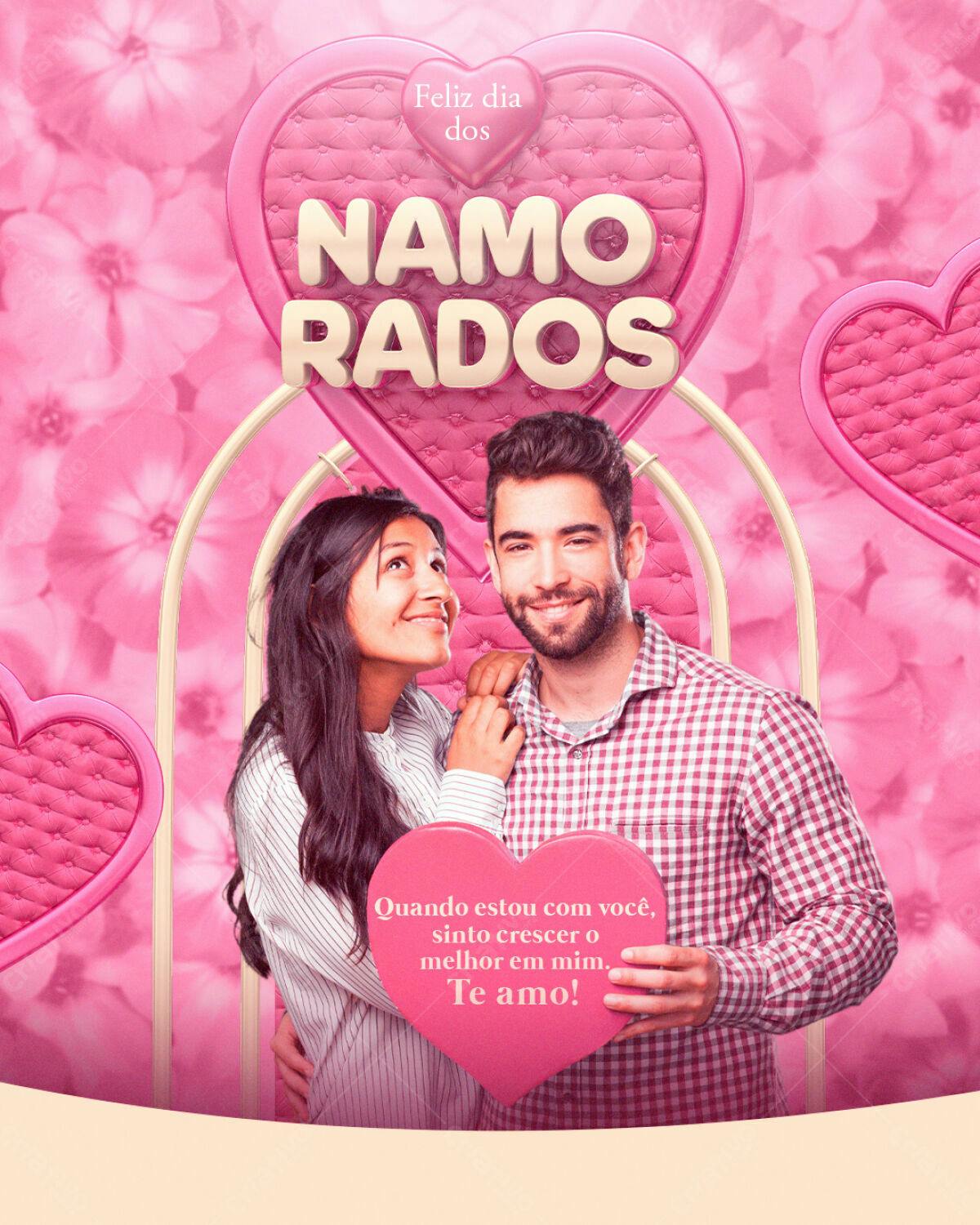 Flyer Dia dos Namorados PSD Editável