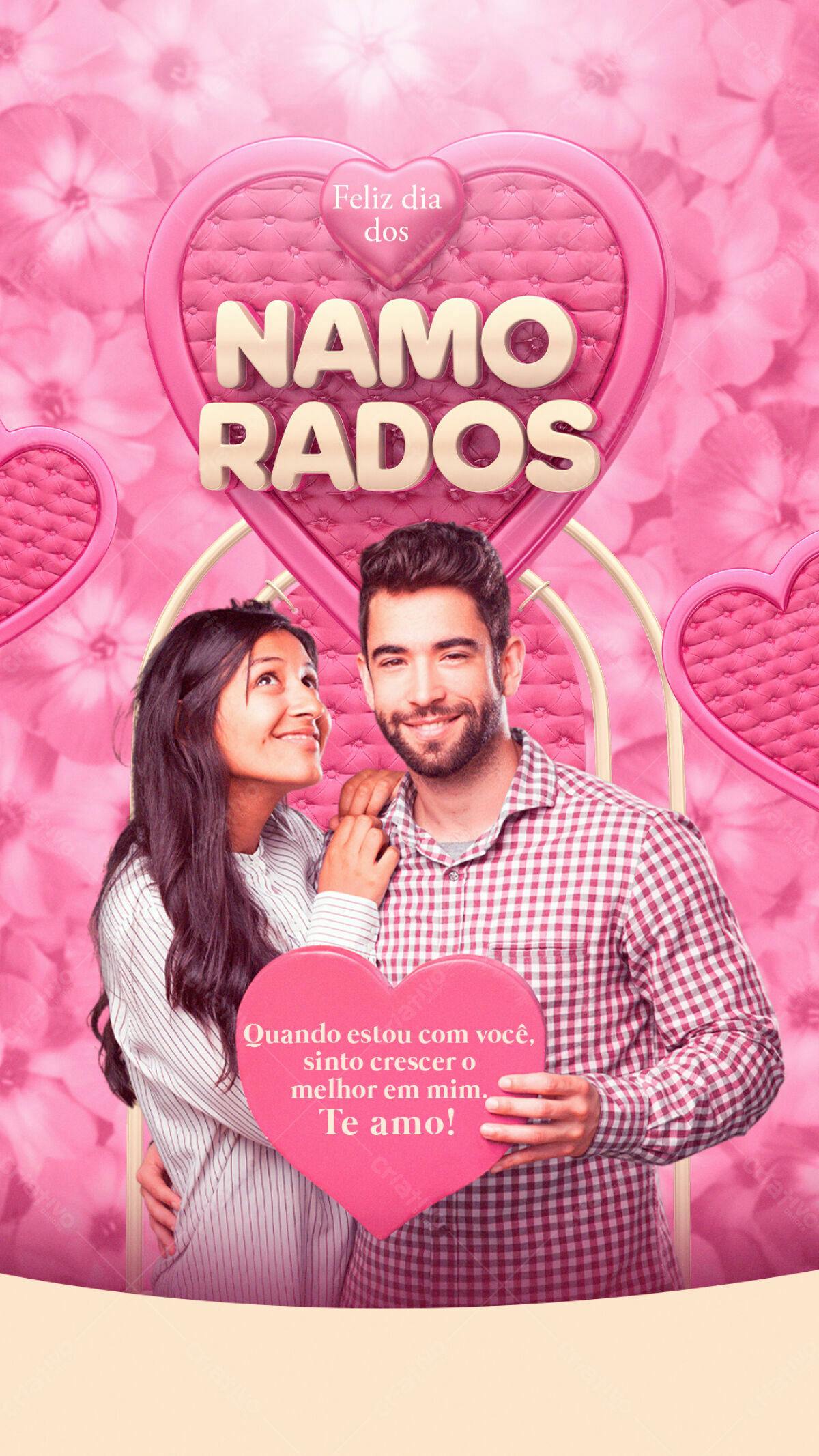 Flyer Dia dos Namorados PSD Editável