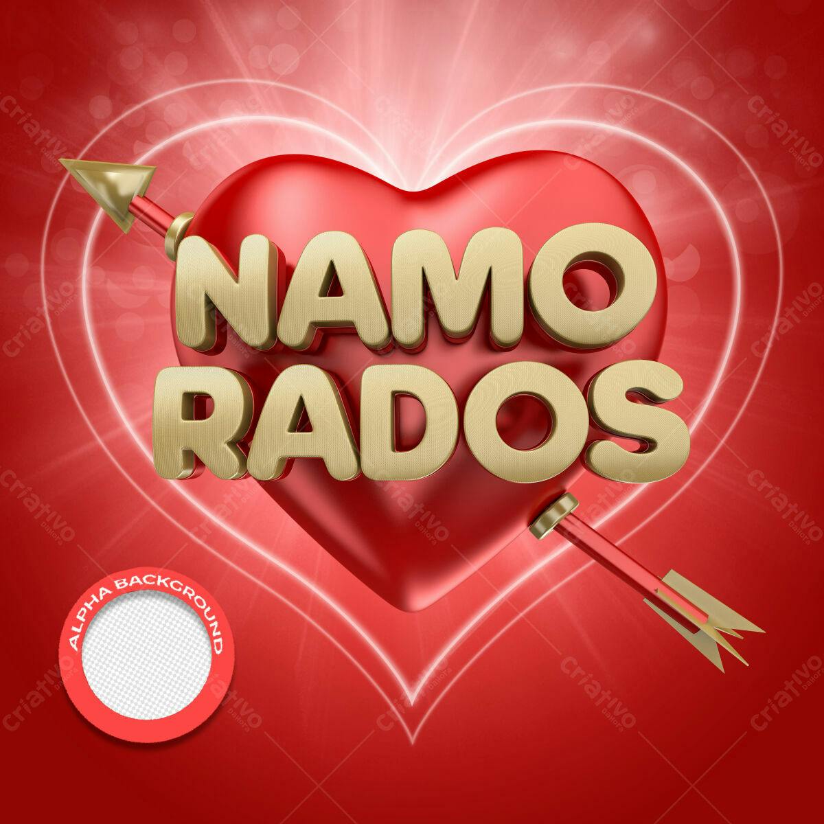Flyer Dia dos Namorados PSD Editável