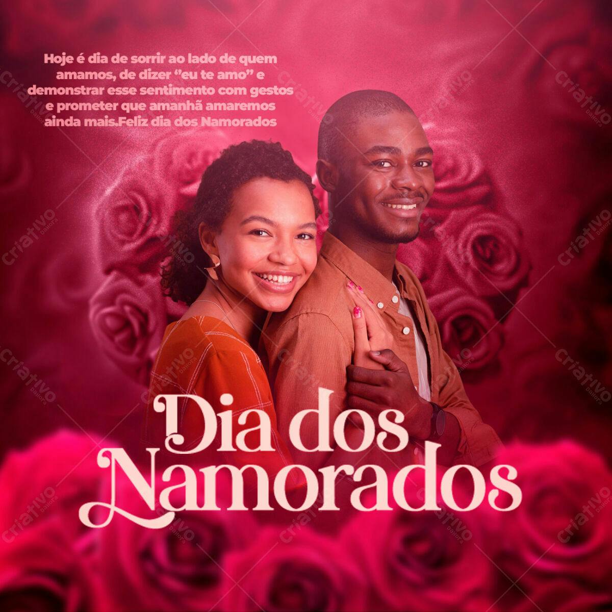Postagem Dia dos Namorados PSD Editável