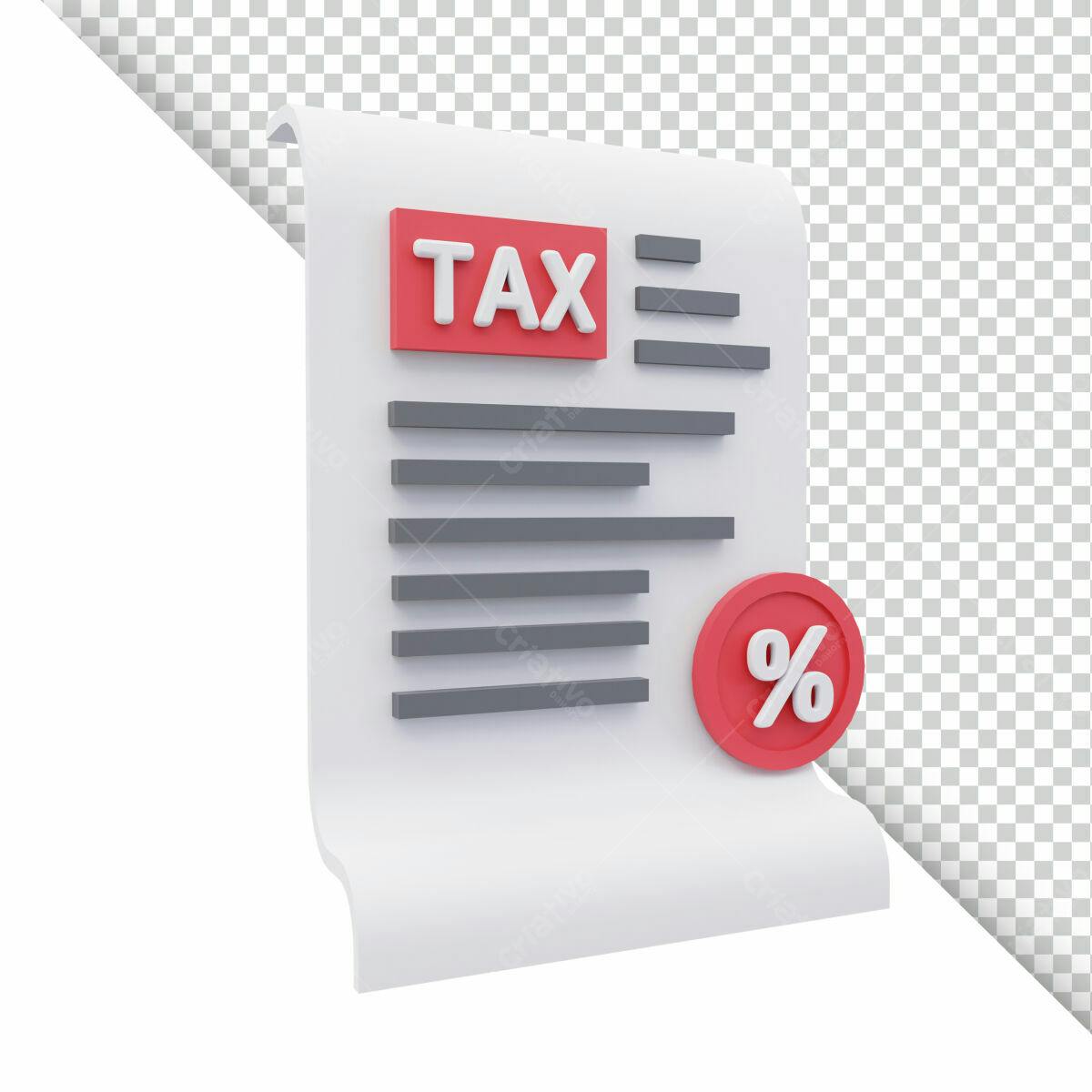 Documento de Imposto PSD Editável