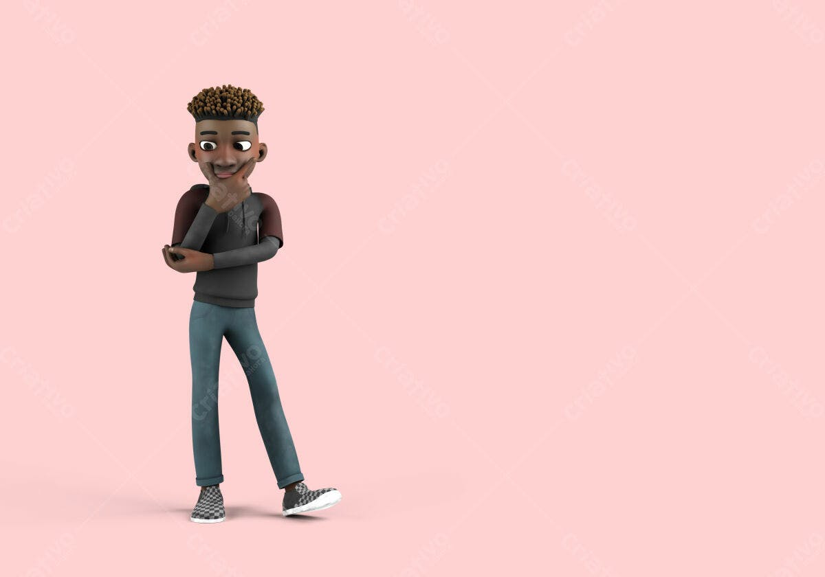 Mockup Modelo Masculino Casual PSD Editável