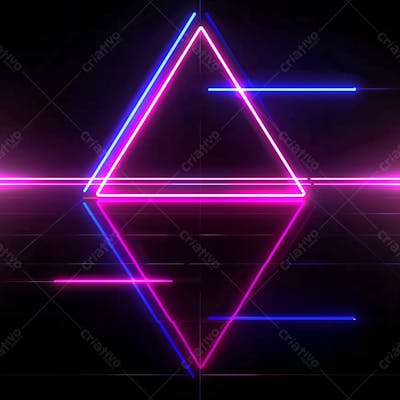 Palco Com Iluminação Em Neon, Backgrounds