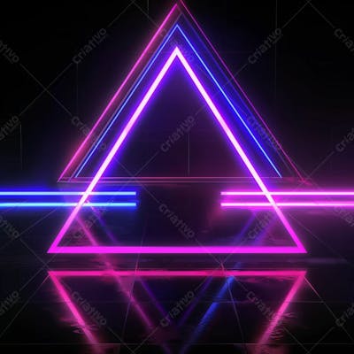 Palco Com Iluminação Em Neon, Backgrounds