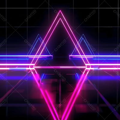 Palco Com Iluminação Em Neon, Backgrounds