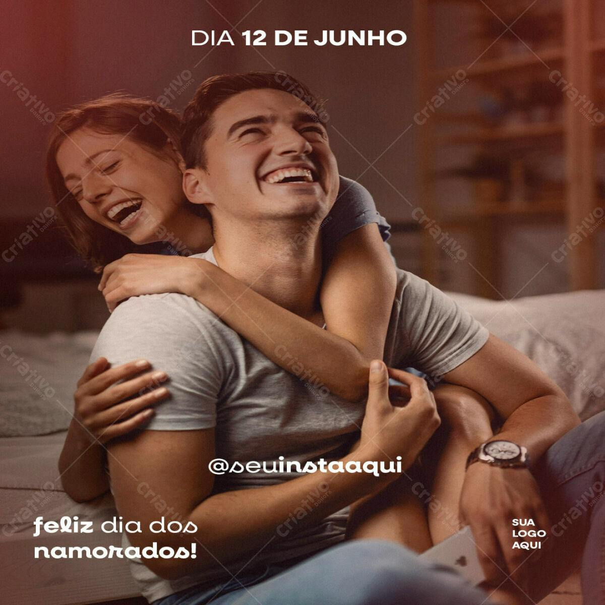 Postagem Dia dos Namorados PSD Editável