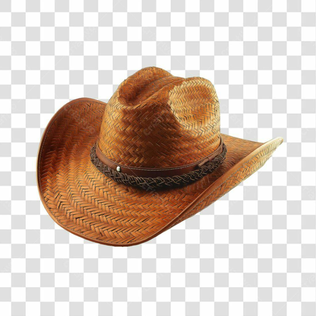 Icone Chapéu de Cowboy Marrom PNG com fundo transparente