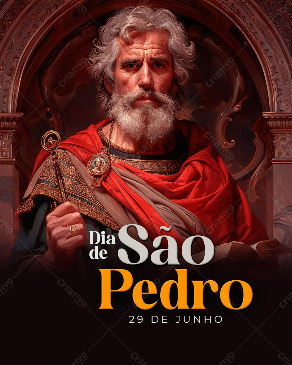 Flyer Dia De São Pedro