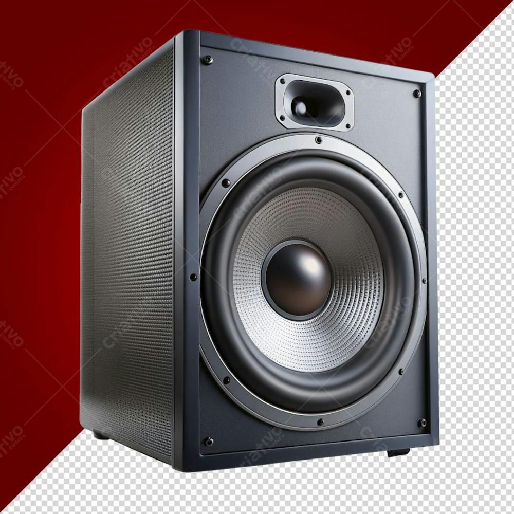 Conjunto De Caixas De Som Em Png Para Composição De Flyer