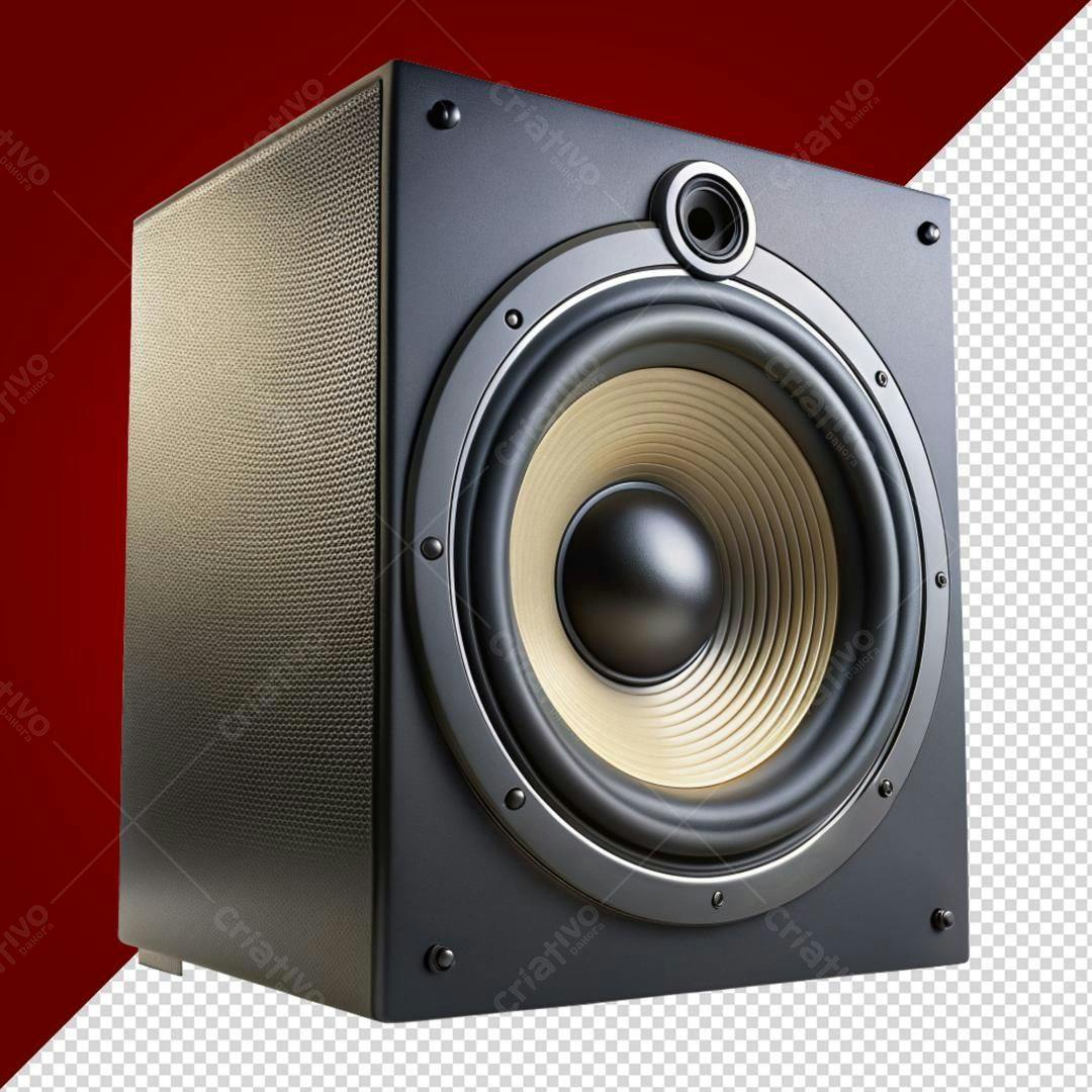 Icone Caixa de Som PNG com fundo transparente
