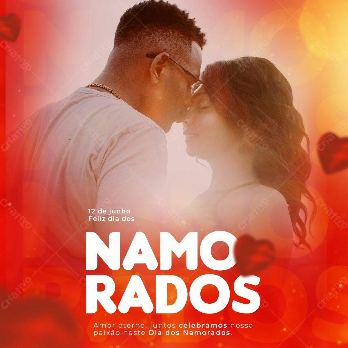 Flyer Dia dos Namorados PSD Editável