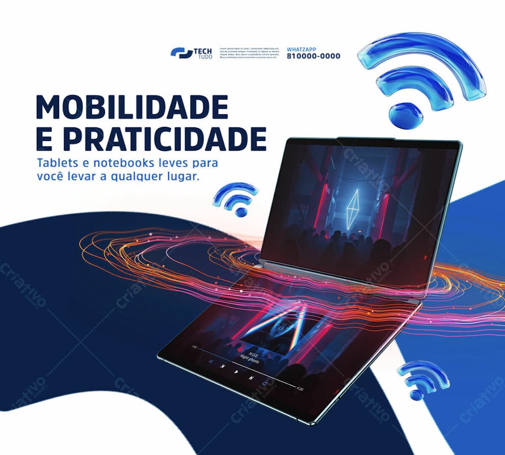 Social Media Loja De Informática Mobilidade E Praticidade