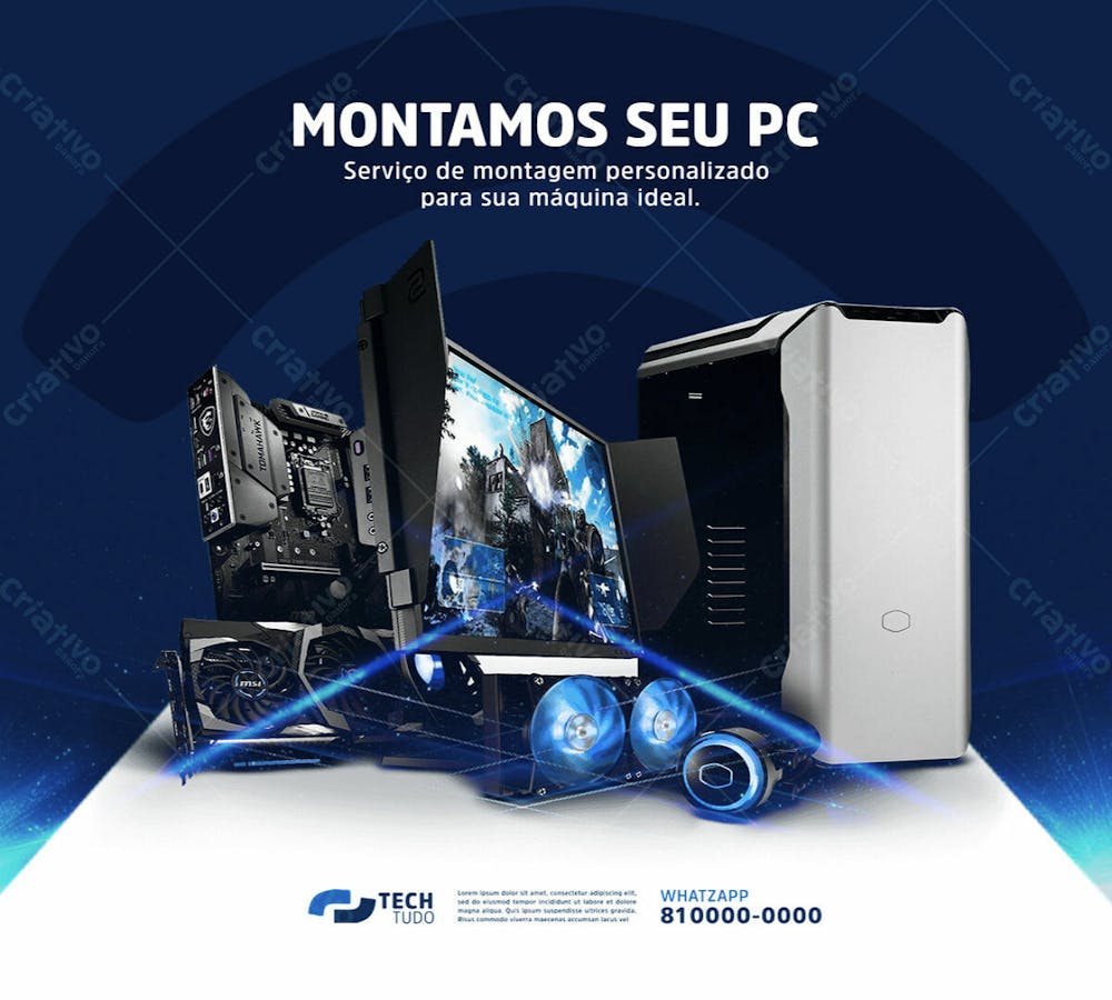 Social Media Loja De Informática Montamos O Seu Pc