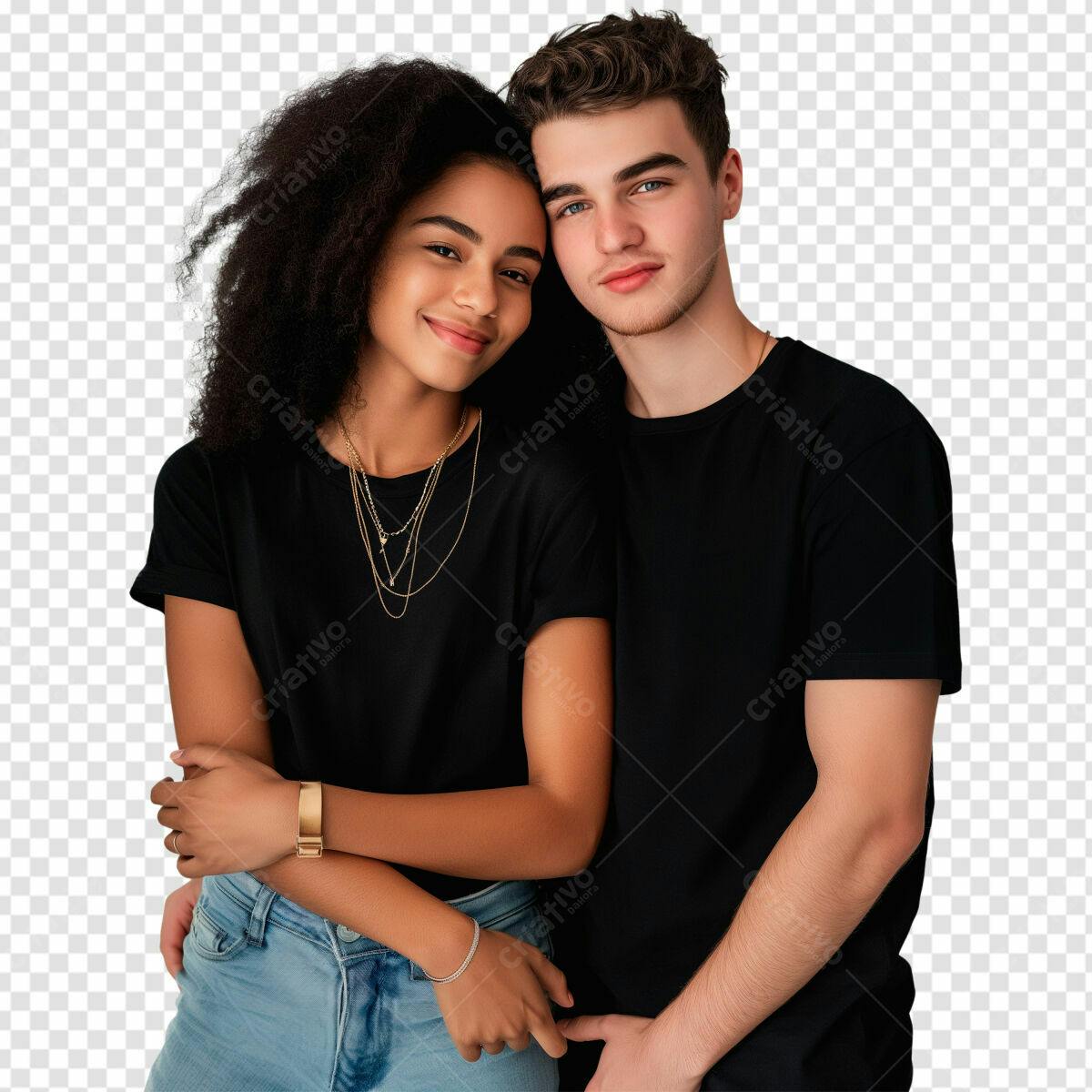 PSD para Fotos de Casal Apaixonado PSD Editável