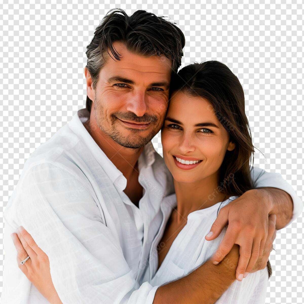 Imagem de Casal Romântico PSD Editável