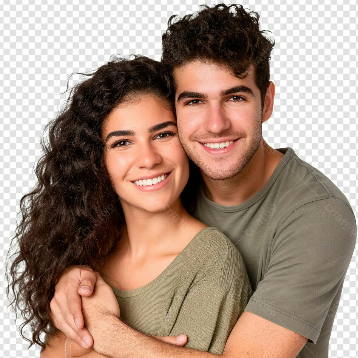 Imagem de Casal Romântico PSD Editável