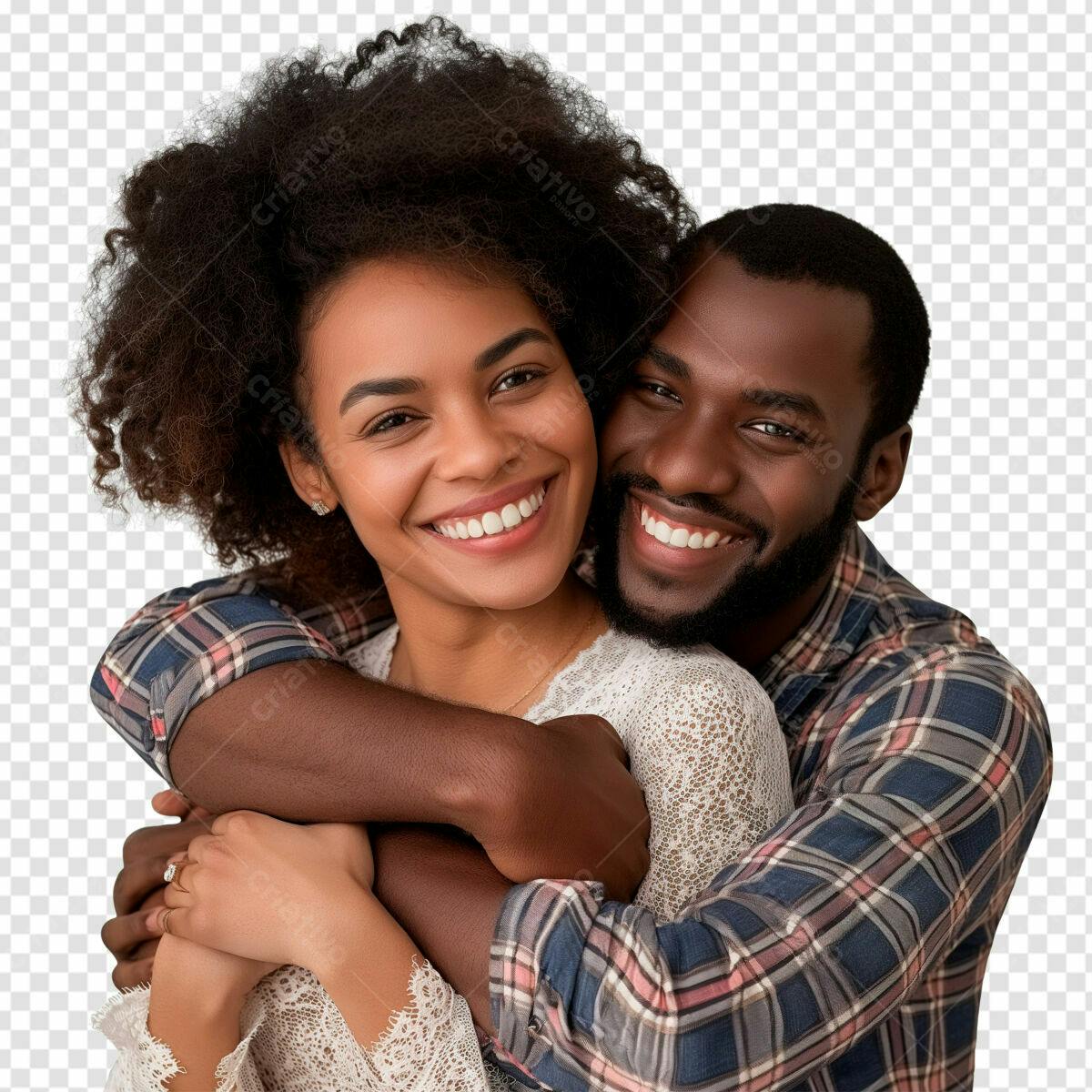 Foto de Casal Abraçando PSD Editável