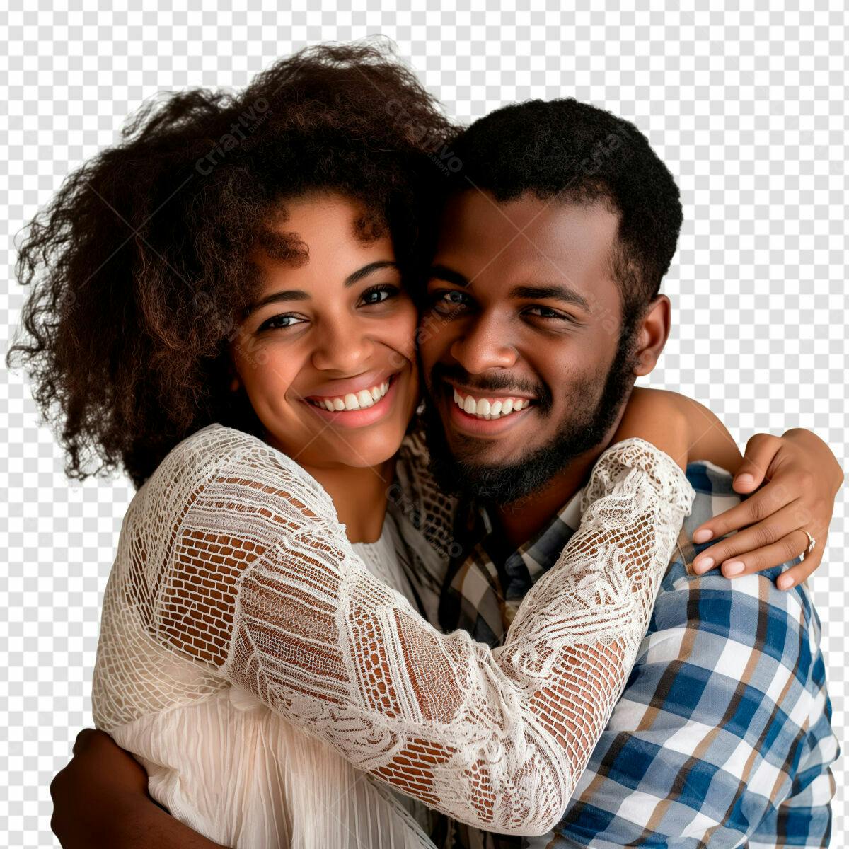 Imagem de Casal Abraçado PSD Editável