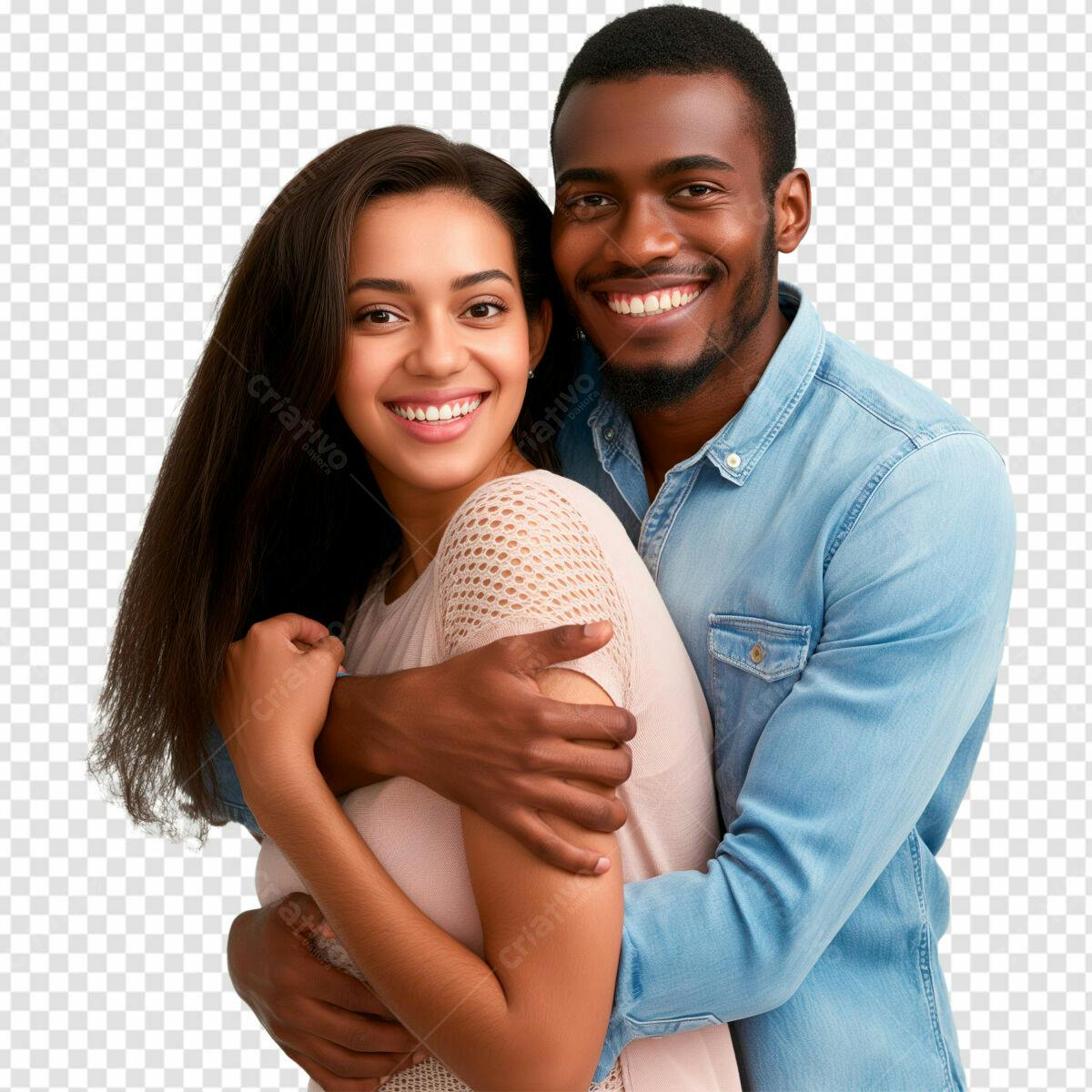 Imagem de Casal Romântico PSD Editável