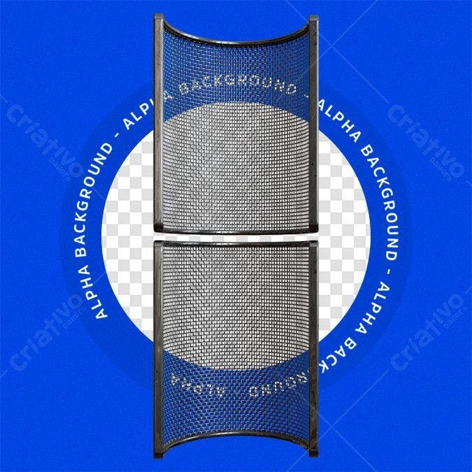 Icone Grade Metálica PNG com fundo transparente