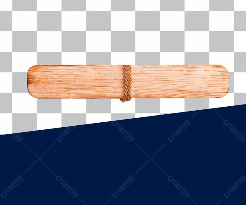 Pedaço de madeira 3d 02