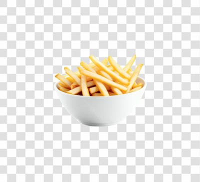 Batatas Fritas Clássicas Elemento Png