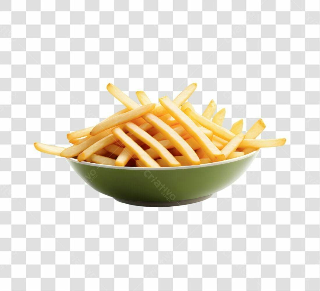 Icone Batata Frita PNG com fundo transparente