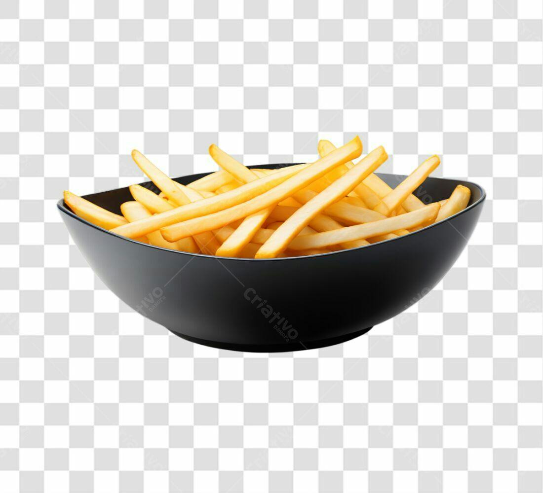 Icone Batata Frita PNG com fundo transparente