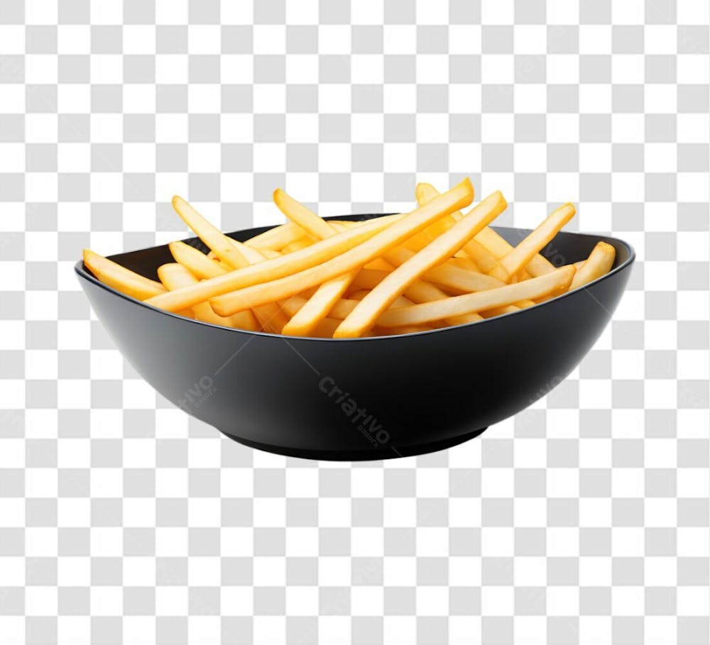Batatas Fritas Refeição Elemento Png