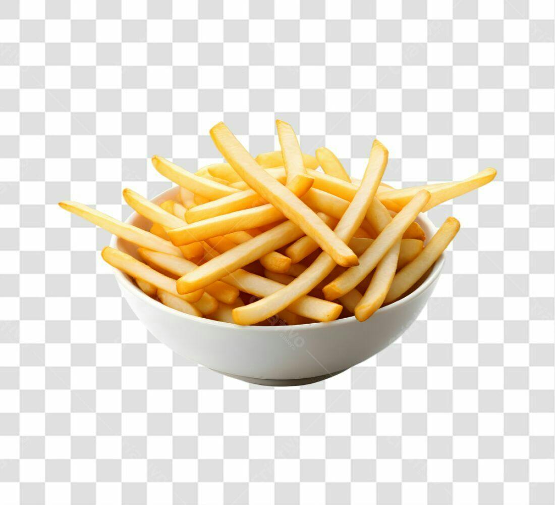 Icone Batata Frita PNG com fundo transparente