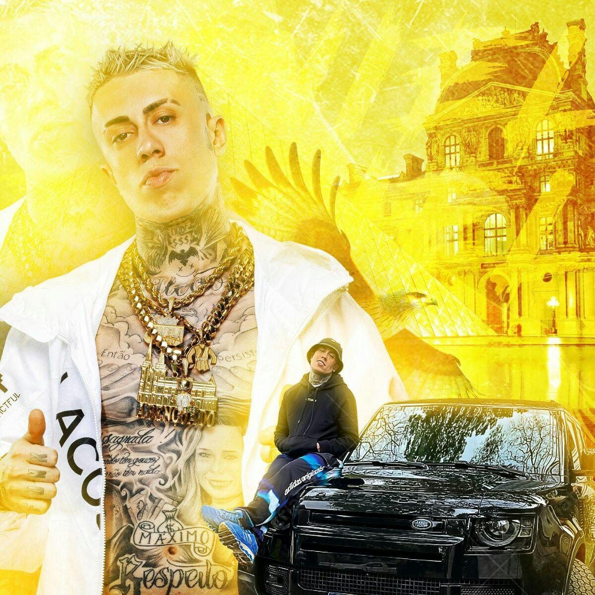 Flyer Musical para Artista de Rap PSD Editável