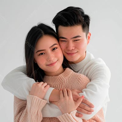 Imagem De Um Casal Apaixonados E Felizes Se Abraçando 17