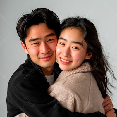 Imagem De Um Casal Apaixonados E Felizes Se Abraçando 21