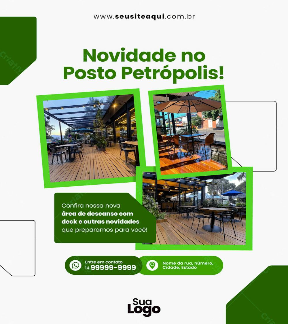 Feed Vertical Posto De Combustivel