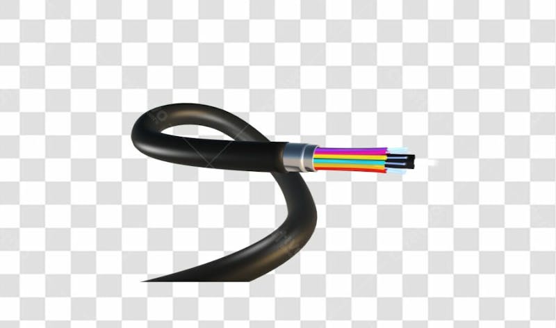 Png cabo de fibra óptica
