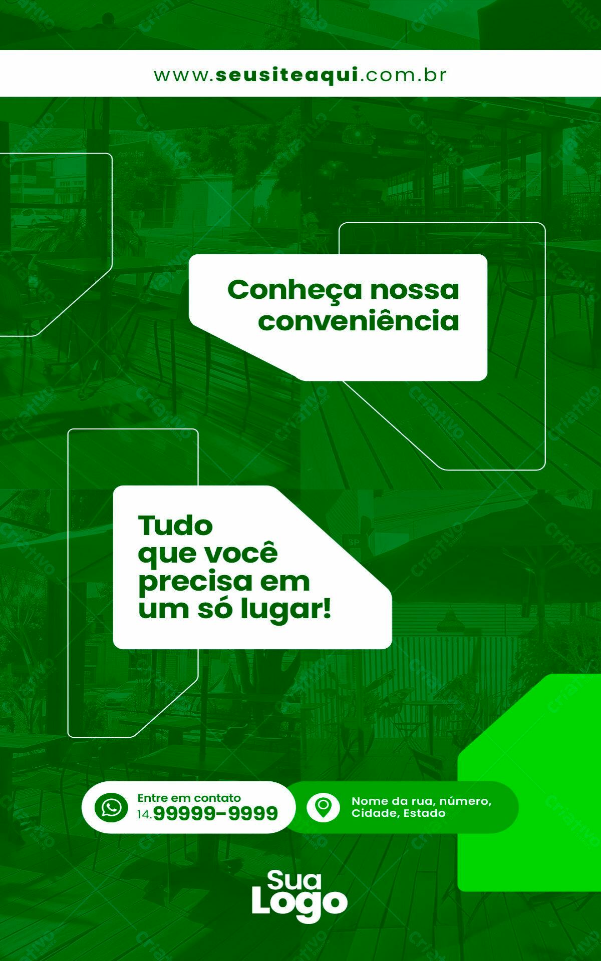 Flyer para Negócios PSD Editável